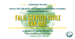 servizio civile 2024