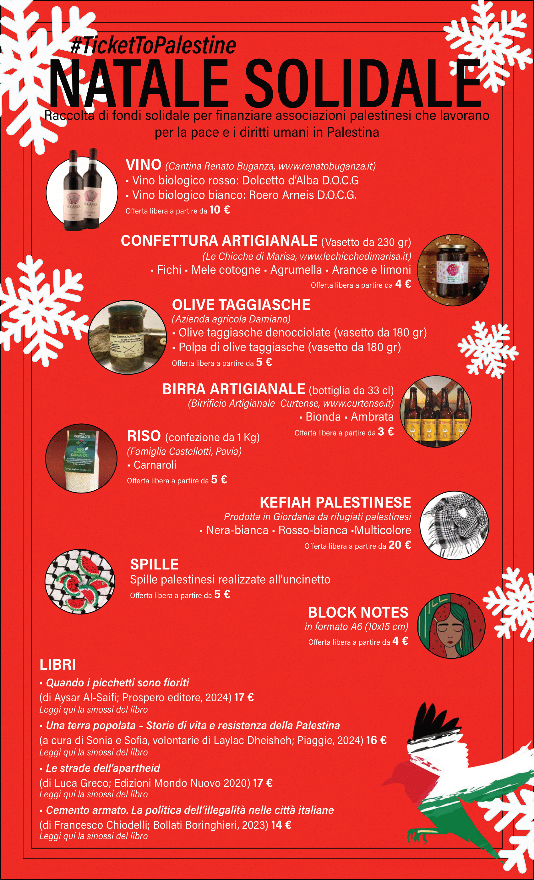 natale solidale palestina