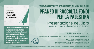 presentazione libro di aysar e raccolta fondi per la palestina